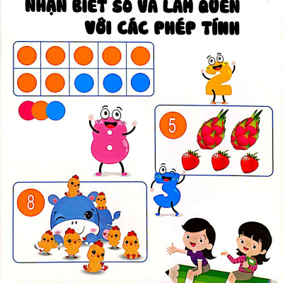 Sách - Làm Tính Nhanh - Học Toán Giỏi - Nhận Biết Số Và Làm Quen Với Các Phép Tính - Bài Tập Toán Học Khai Sáng