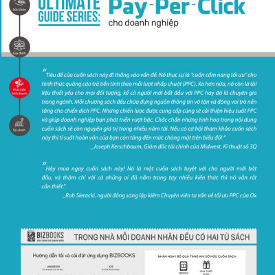 UltimateGuide Series: Hướng dẫn bài bản tối ưu hóa chỉ số Pay - per – Click cho doanh nghiệp - Sách hay mỗi ngày 