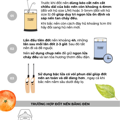 Nến ly tròn sáp đậu nành Yankee Candle size L (567g) - Beach Walk