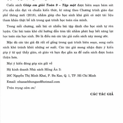 Giúp Em Giỏi Toán 9 - Tập 1 (Bám Sát SGK Kết Nối Tri Thức Với Cuộc Sống) - HA