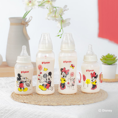 Bình Sữa PP Streamline Pigeon Hình Chuột Mickey 150ml/250ml