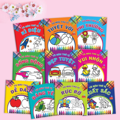 Sách - Tô Màu Thú Vị Đẹp Tuyệt - Tân Việt Books