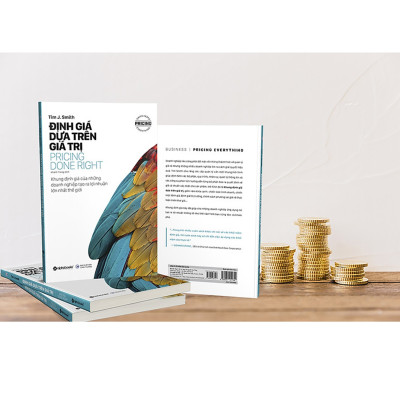 Bộ Sách Về Định Giá Sản Phẩm : Pricing With Confidence - Từ Bỏ Thói Quen Giảm Giá + Priceless - Những Đòn Tâm Lý Trong Định Giá Sản Phẩm + Pricing Done Right - Định Giá Dựa Trên Giá Trị