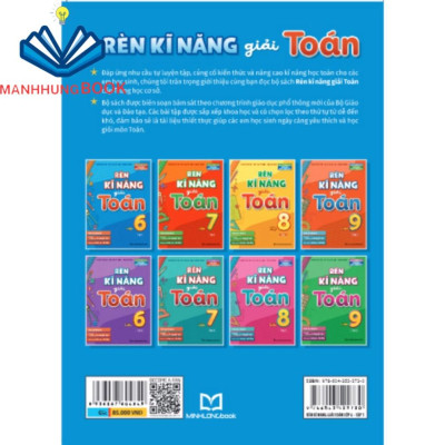 Sách: Rèn Kĩ Năng Giải Toán Lớp 6 - Tập 1 (Theo Chương Trình Giáo Dục Phổ Thông Mới)