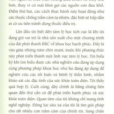 Tâm Lý Học Tích Cực - Đánh Bại Trầm Cảm (Positive Psychology For Overcoming Depression) - Những chiến lược hiệu quả để giải phóng sức mạnh nội tâm
