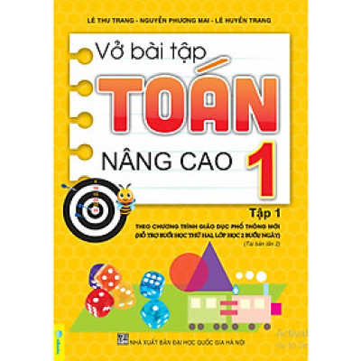Sách - Vở Bài Tâp Toán Nâng Cao 1 - Theo chương trình GDPT mới (Hỗ trợ buổi học thứ hai) - ndbooks