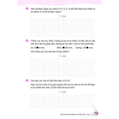 Sách - Bài tập bổ trợ nâng cao Toán lớp 3 tập 2 - MCBooks