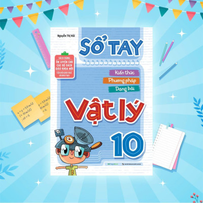 Sách - Sổ Tay Kiến Thức - Phương Pháp - Dạng Bài Vật Lý 10 - Megabook