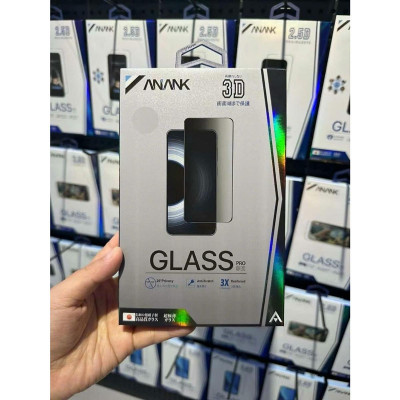 Miếng dán kính cường lực chống nhìn trộm cho Samsung Galaxy S25 Ultra hãng ANANK 3D công nghệ Nhật Bản cảm ứng mượt mà - Hàng chính hãng