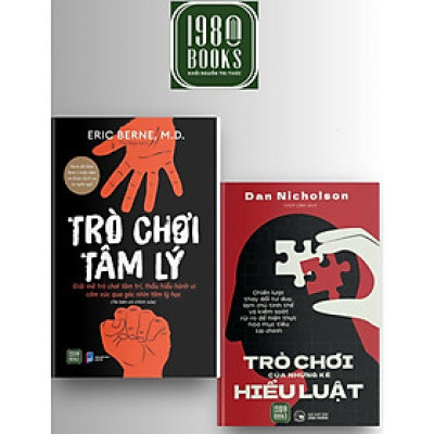 Sách - Trò Chơi Của Những Kẻ Hiểu Luật + Trò Chơi Tâm Lý - Combo 2 Cuốn - 1980 Books