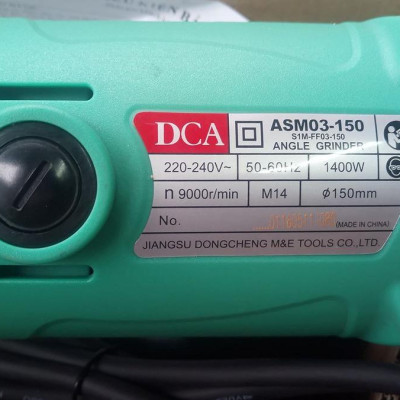 MÁY MÀI GÓC 150MM 1400W DCA ASM03-150 - HÀNG CHÍNH HÃNG