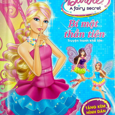 Bộ Sách Barbie Truyện Tranh Khổ Lớn (Bộ 4 Cuốn)