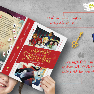 Đội nhóc siêu đẳng - Neil Patrick Harris - Bộ 4 cuốn truyện Trinh thám Phiêu lưu Ảo thuật Độ tuổi 8+