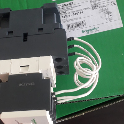 |CHÍNH HÃNG | Contactor tụ bù LC1DMKM7 25kVAR Schneider 400V-415V coil 220V