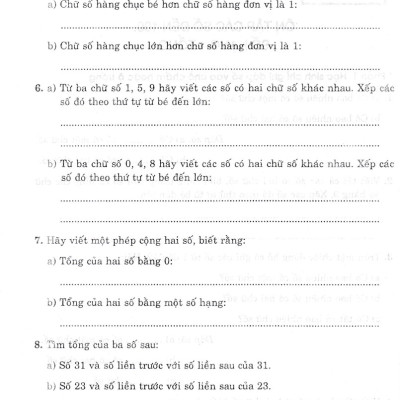 Thử Sức Trạng Nguyên Nhỏ Tuổi Môn Toán Lớp 2 - Tập 1 (Biên Soạn Theo Chương Trình Mới)