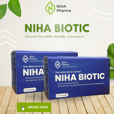 NIHA BIOTIC (5 Vỉ x 10 Viên)
