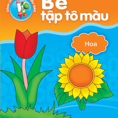 BÉ TẬP TÔ MÀU ( TÚI 8 CUỐN) 2019
