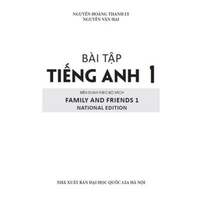 Combo Bài Tập Tiếng Anh 1 + Tập Viết Tiếng Anh 1 (Biên Soạn Theo Bộ Sách Family And Friends 1) (HA-MK)