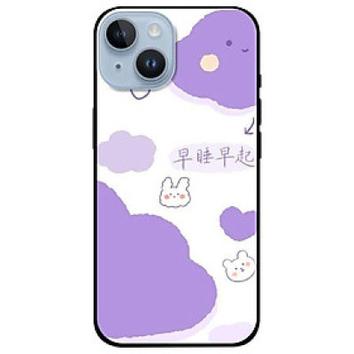 Ốp lưng dành cho Iphone 14 - Iphone 14 Plus - Iphone 14 Pro - Iphone 14 Pro Max - Mây Tím