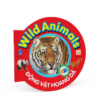 Picture Dictionary - Từ Điển Bằng Hình - Wild Animails - Động Vật Hoang Dã - Bìa Cứng (Tái Bản 2023)