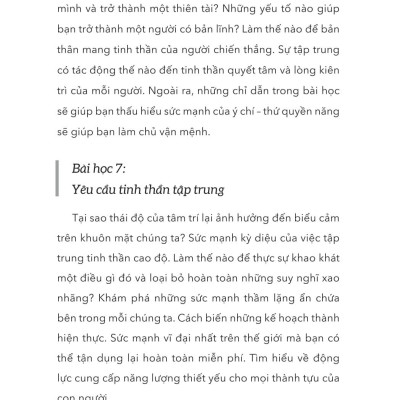 Sách - Luật Tập Trung - Càng Tập Trung, Càng Phát Triển