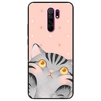 Ốp lưng dành cho Xiaomi Redmi 9 mẫu Mèo Hồng