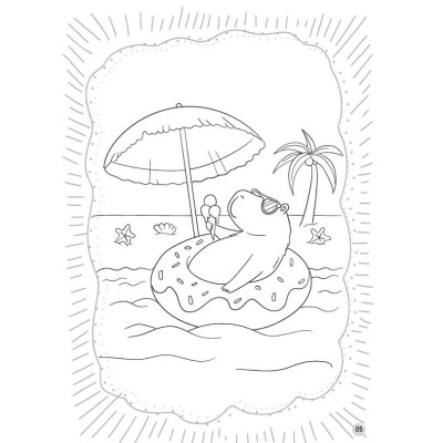 Sách - Bé Tô Màu Capybara - Bộ Trưởng Bộ Ngoại Giao - Người Bạn Thân Thiện