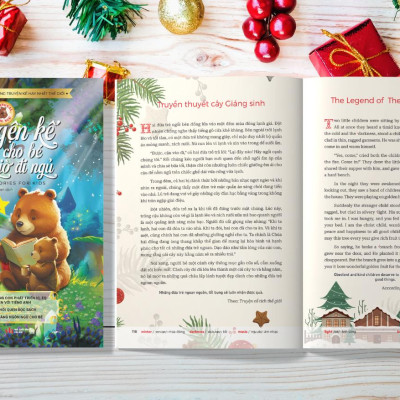 Truyện Kể Cho Bé Trước Giờ Đi Ngủ - Bedtime Stories For Kids - Song Ngữ Việt-Anh - Quyển 1