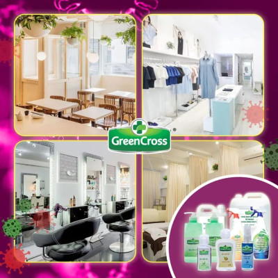 Combo Nước rửa tay kháng khuẩn vượt trội an toàn cho da Green Cross 70ml Dạng Xịt