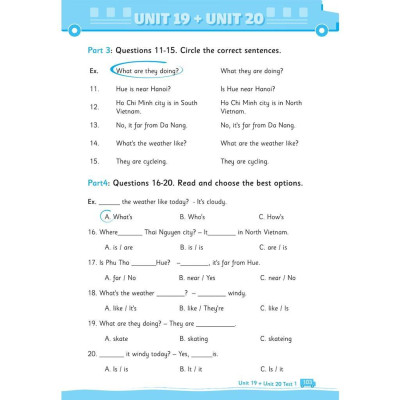Sách - Big 4 Bộ Đề Tự Kiểm Tra 4 Kỹ Năng Nghe - Nói - Đọc - Viết Cơ Bản Và Nâng Cao Tiếng Anh Lớp 3 - Tập 2 - Megabook