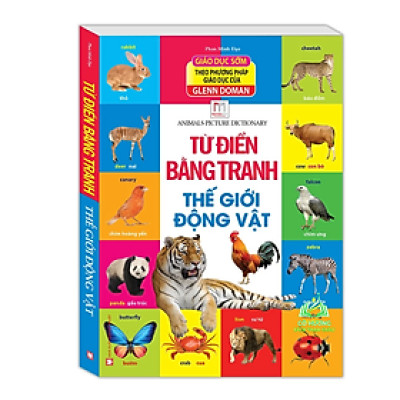 Sách - Từ điển bằng tranh - Thế giới động vật (cứng)
