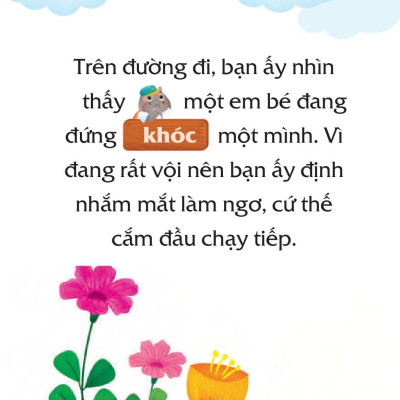 Truyện Tranh Song Ngữ Việt-Anh Cho Bé - Giúp Đỡ Mọi Người Thật Là Vui - Helping Others Is Joyful