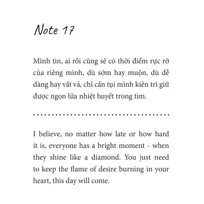 Combo 2 cuốn Sách Song Ngữ Việt Anh: A Diary Of Silent Effort - Tôi Thích Dáng Vẻ Nỗ Lực Của Chính Mình + A Hug For Not Giving Up - Gửi Cậu Một Cái Ôm Vì Đã Không Bỏ Cuộc