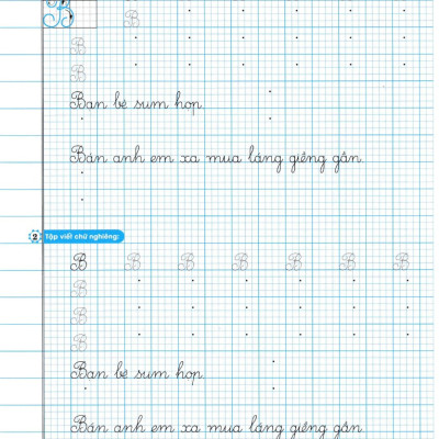 Vở Tập Viết Lớp 2 Toàn Tập (Dùng Chung Cho Các Bộ SGK Hiện Hành) - HA 