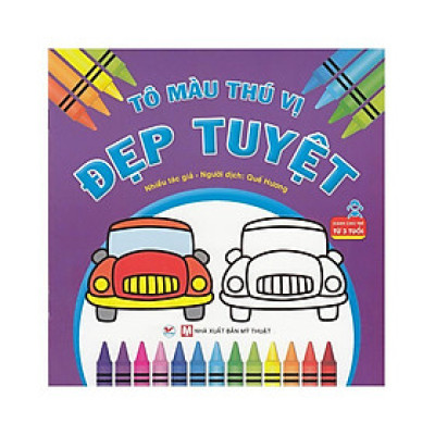 Sách - Tô Màu Thú Vị Đẹp Tuyệt - Tân Việt Books