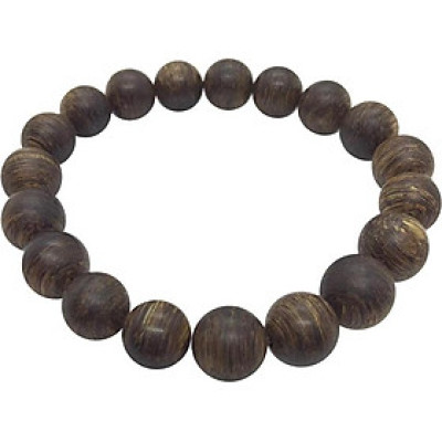 Trầm Sánh Chìm Nước Vân Tròn Vip (10mm) - Nâu Đất