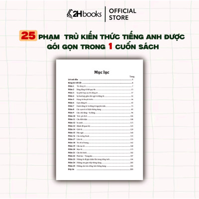 Sách Cẩm Nang Cấu Trúc Tiếng Anh tác giả cô Trang Anh, tổng ôn cấu trúc Tiếng Anh, 2H Books