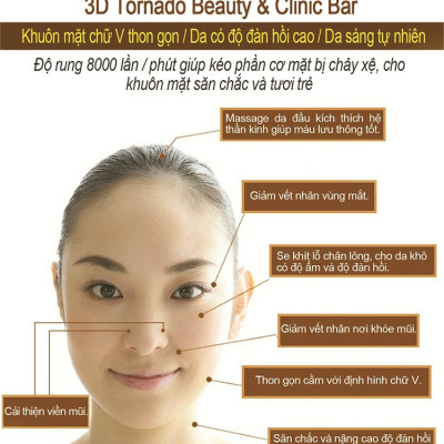 Máy Massage 3D Tornado Beauty & Clinic Bar It