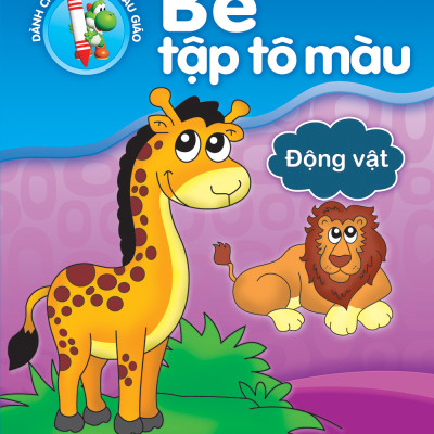 BÉ TẬP TÔ MÀU ( TÚI 8 CUỐN) 2019