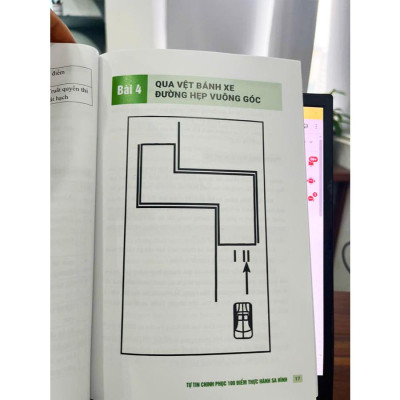 Sách Tự Tin Chinh Phục 100 Điểm Sa Hình, In Màu, Xuất Bản Chính Hãng