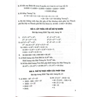 Hướng Dẫn Giải Bài Tập Toán Lớp 6 ( Bám Sát SGK Chân Trời Sáng Tạo) HA