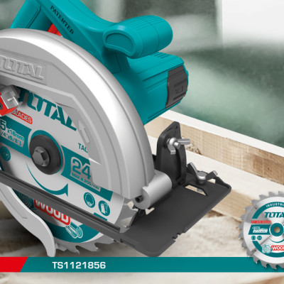 MÁY CƯA ĐĨA TRÒN 185MM 1200W TOTAL TS1121856 - HÀNG CHÍNH HÃNG