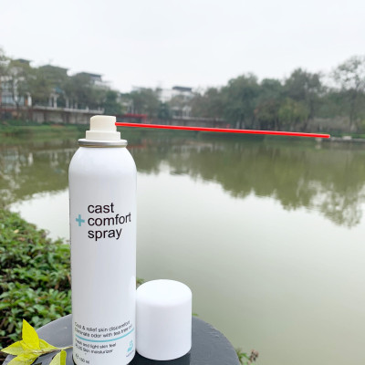 Xịt bó bột Medtec Cast Comfort Spray- Giảm ngứa, khó chịu, kháng khuẩn, khử mùi hôi, cảm giác dễ chịu ngay sau xịt - Nhập khẩu Thái Lan