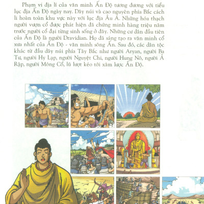 Lược Sử Thế Giới Bằng Tranh, Tập 3: Ấn Độ Và Trung Quốc Cổ Đại (Bản in màu - Tái bản 2023)