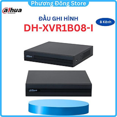 Đầu ghi hình Penta-brid 8 kênh DAHUA DH-XVR1B08-I mẫu mới 2022 - chuẩn hệ HDCVI/TVI/AHD - Hàng chính hãng