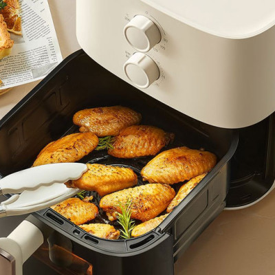 Nồi chiên không dầu Bear QZG-J15M1 (AF-4H15K), Dung tích 5 lít, Công suất 1500W Hàng Chính Hãng