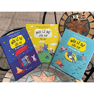 [Combo 3c truyện tranh in màu] HỘI LÝ SỰ CẮC CỚ – NHƯ CÁ GẶP NƯỚC – YÊN NÀO! – BÍ MẬT LÀ MẬT BÍ - Sophie Furlaud - Dorothée de Monfreid - Đoàn Hương Giang - NXB Kim Đồng