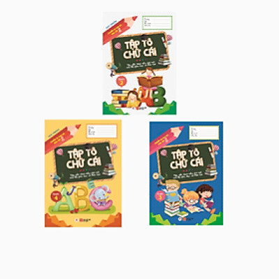 Chuẩn Bị Cho Bé Vào Lớp 1 - Tập Tô Chữ Cái - Tác Giả Ngọc Phương ( Huy Hoàng)