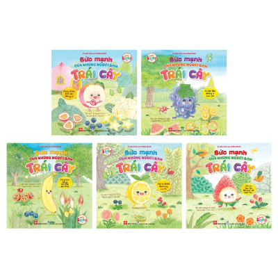 Sách - Sức Mạnh Của Những Người Bạn Trái Cây - Dành Cho Trẻ Từ 3-6 Tuổi - Đinh Tị Books