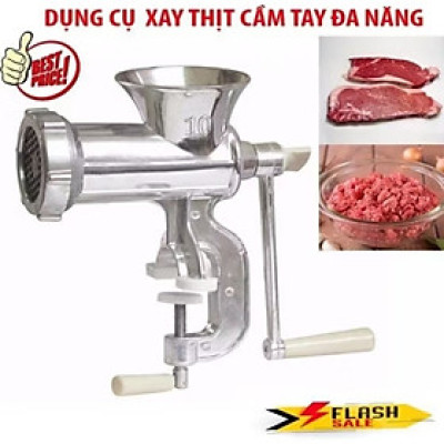 CỐI XAY THỊT CÁ CUA GIA VỊ QUAY TAY SIÊU NHỎ MỊN ĐA NĂNG THUẬN TIỆN CHO MỌI GIA ĐÌNH